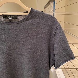 Rag and bone Blue Dean t shirt